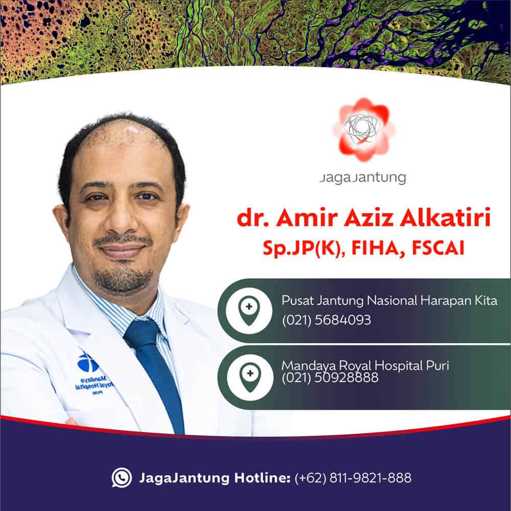 Informasi kontak dokter spesialis jantung dr. Amir Aziz Alkatiri, SpJP(K), FIHA, FSCAI