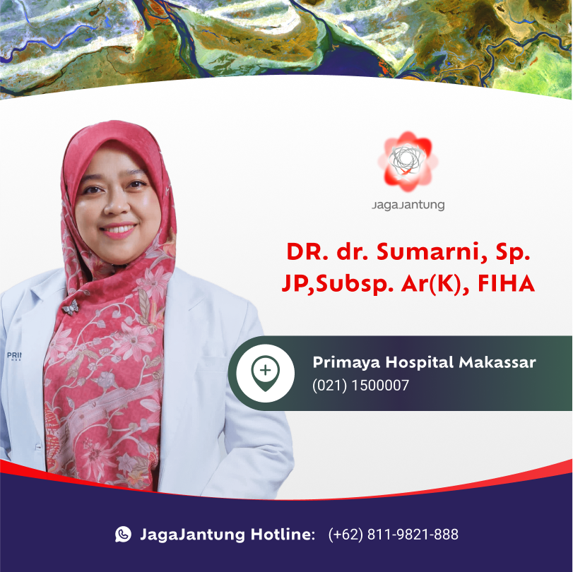 DR. dr. Sumarni, Sp. JP,Subsp. Ar(K), FIHA jagajantung