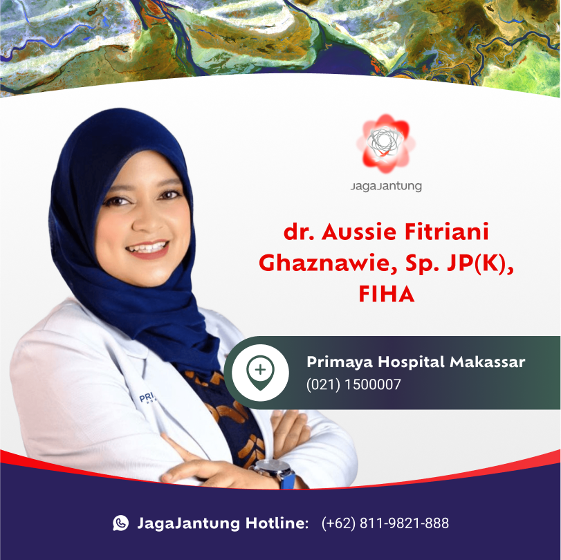 dr. Aussie Fitriani Ghaznawie, Sp. JP(K), FIHA jagajantung