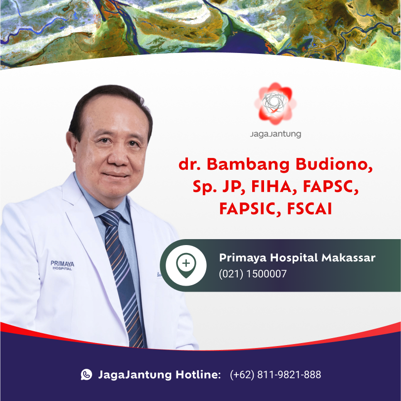 dr. Bambang Budiono, Sp. JP, FIHA, FAPSC, FAPSIC, FSCAI JagaJantung