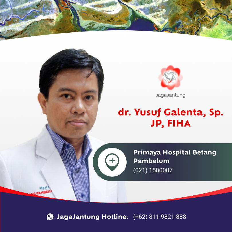 dr. Yusuf Galenta, Sp. JP, FIHA JagaJantung